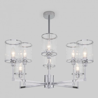 Люстра на штанге Eurosvet Inari 60144/8 хром EV_a061947