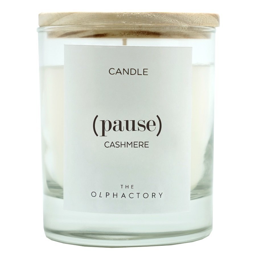 Фото Свеча ароматическая the olphactory, pause, cashmere, 40 ч (62402) - интернет-магазин МегаТерем в Москве