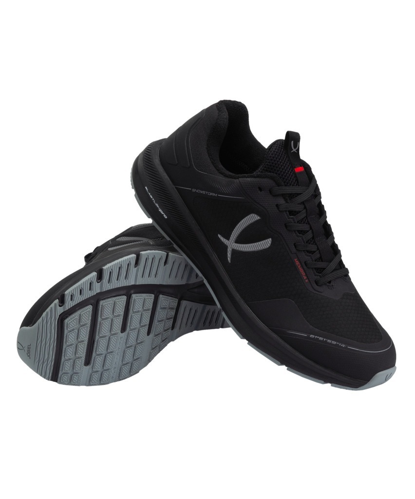 Фото Кроссовки спортивные JÖGEL Snowstorm LOW, waterproof, Black/grey (2132987) - интернет-магазин МегаТерем в Москве