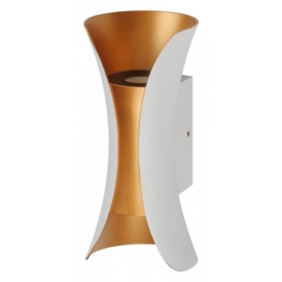 Накладной светильник Эра WL42 WH+GD Б0054421 ER_B0054421