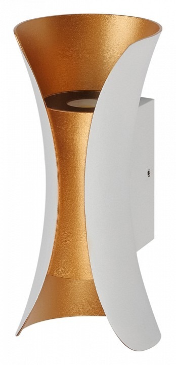 Фото Накладной светильник Эра WL42 WH+GD Б0054421 ER_B0054421 - интернет-магазин МегаТерем в Москве