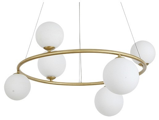 Фото Подвесная люстра Newport 3840 3840/60 С brass NWP_M0070435 - интернет-магазин МегаТерем в Москве