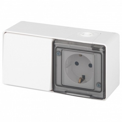 Блок с розеткой и выключате...