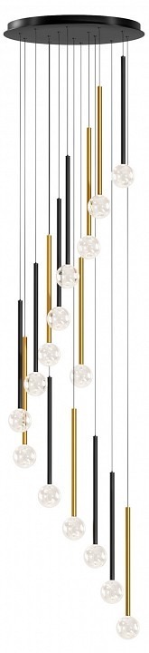 Фото Подвесная люстра Maytoni Bubble dream MOD383PL-L40BBS3K MY_MOD383PL-L40BBS3K - интернет-магазин МегаТерем в Москве