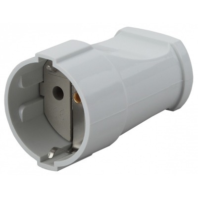 Розетка с заземлением Эра  Rx2-W ER_B0039682