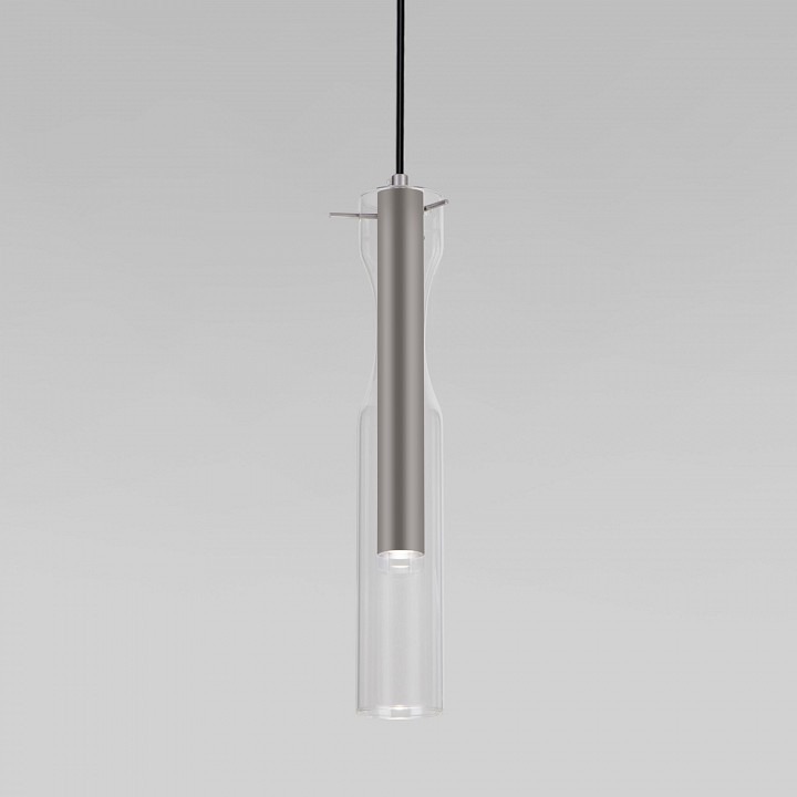 Фото Подвесной светильник Eurosvet Swan 50254/1 LED графит EV_a063279 - интернет-магазин МегаТерем в Москве