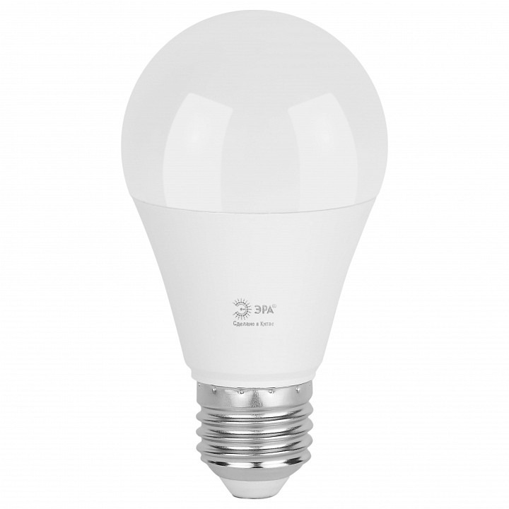 Фото Лампа светодиодная Эра Green Line E27 20Вт 3000K LED A60-20W-830-E27 GL ER_B0067106 - интернет-магазин МегаТерем в Москве