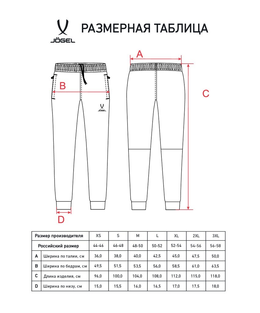 Фото Брюки JÖGEL ESSENTIAL Athlete Pants, темно-синий (2130815) - интернет-магазин МегаТерем в Москве