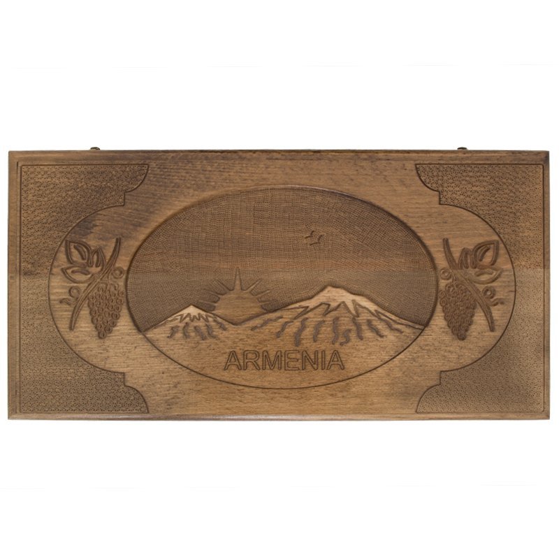 Фото Нарды резные Рассвет в Армении, Ustyan (28753) - интернет-магазин МегаТерем в Москве
