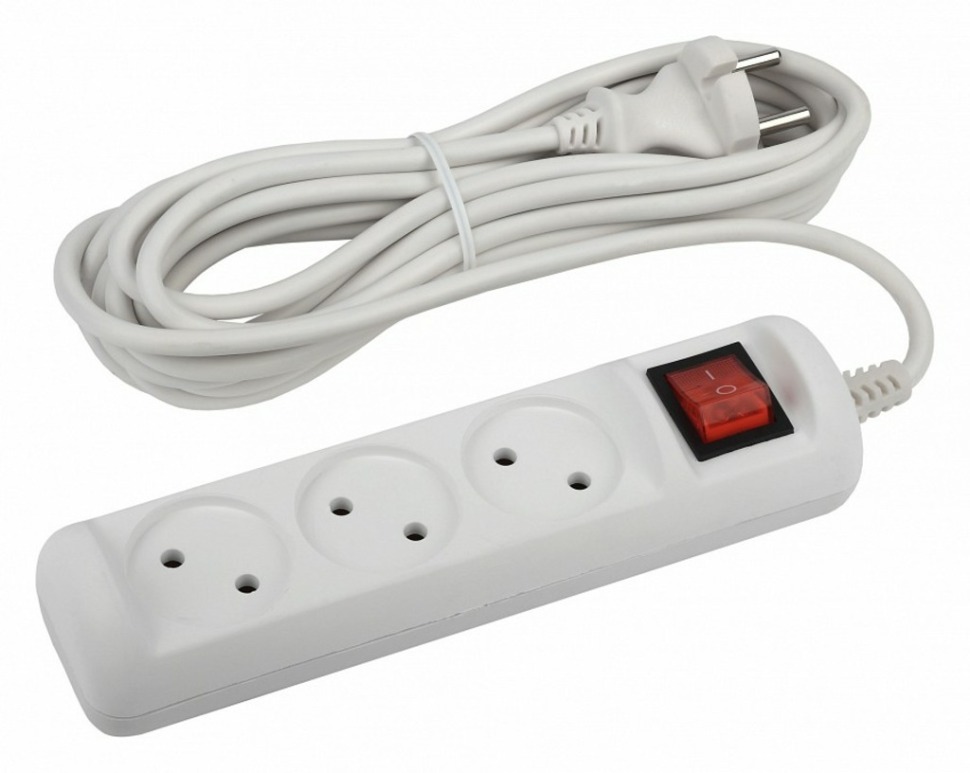 Фото Сетевой фильтр Эра U-3s-5m-2x1 Б0044051 ER_B0044051 - интернет-магазин МегаТерем в Москве