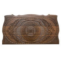 Нарды резные "Герб Чечни", Rasulov (28723)