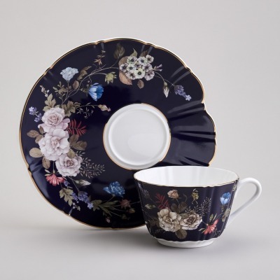 Чайная пара lefard кобальт ...