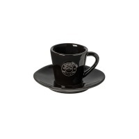 Кофейная пара NOCS06-BLK(902), керамика, Black, Costa Nova