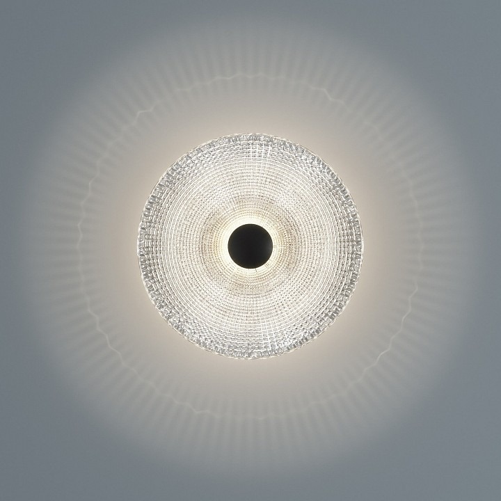 Фото Накладной светильник Eurosvet Titania 40032/1 LED черный EV_a070270 - интернет-магазин МегаТерем в Москве