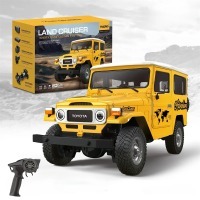Радиоуправляемый внедрожник TOYOTA FJ40 PRO (свет, выхлоп, Li-Po 5C) (HG4-50-PRO-YELLOW)