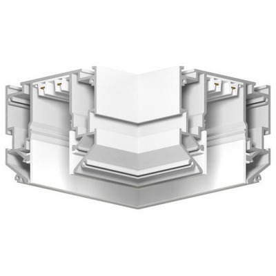 Соединитель угловой L-образный для треков встраиваемых Denkirs SMART ONE TR2026-WH DK_TR2026-WH