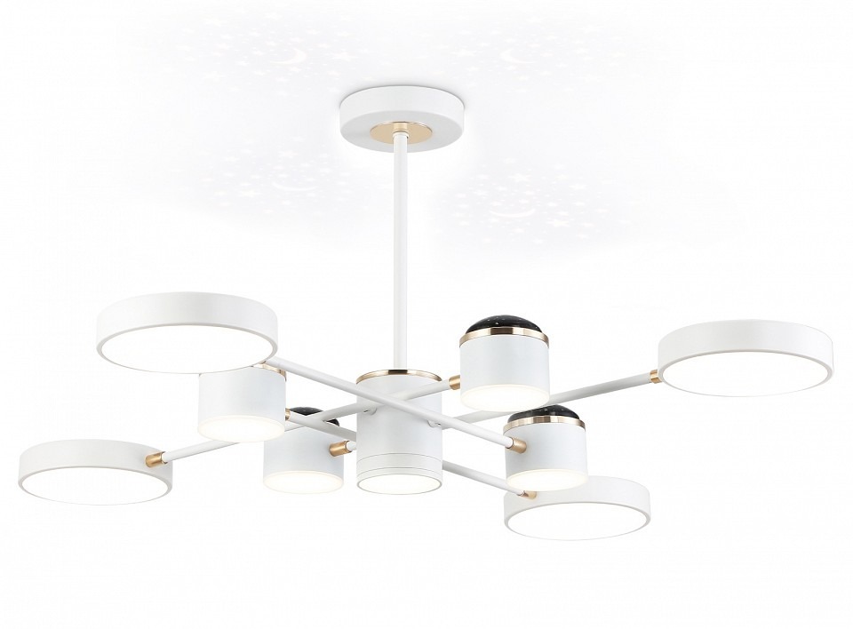 Фото Люстра на штанге Ambrella Light FL FL51627 AMBR_FL51627 - интернет-магазин МегаТерем в Москве