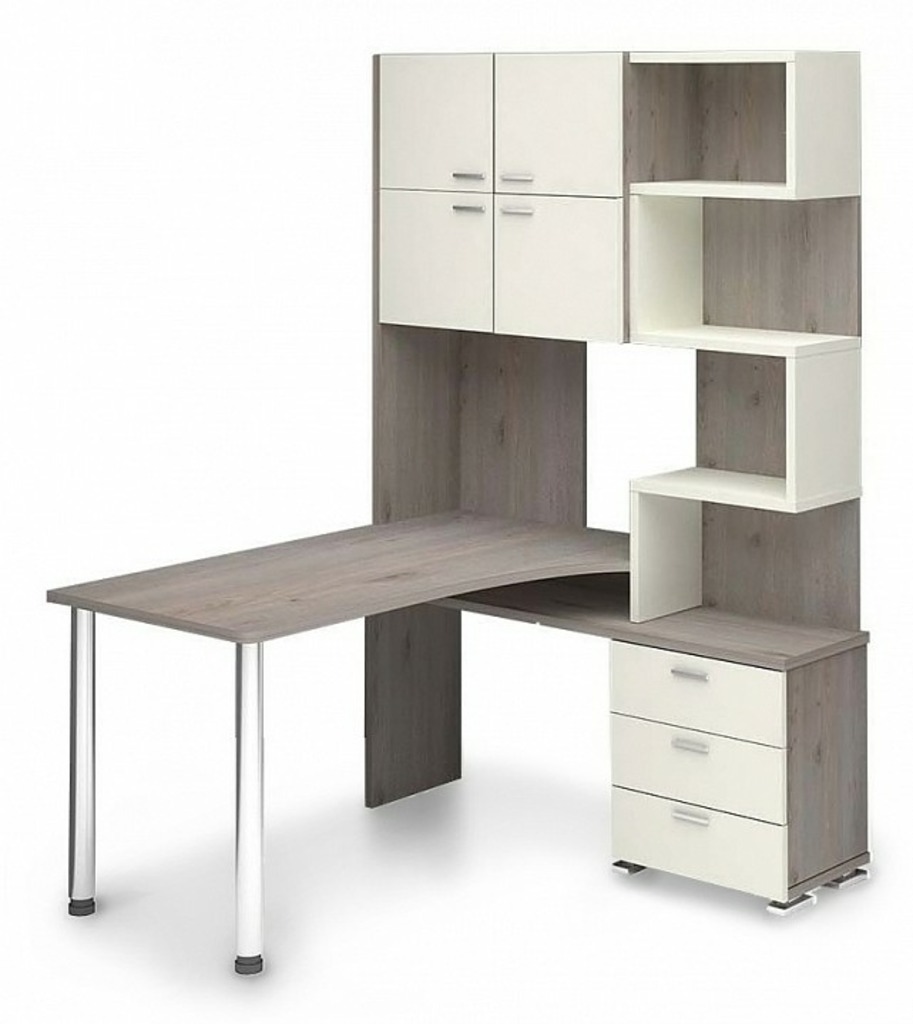 Фото Стол компьютерный Домино нельсон СР-500М190 MER_SR-500M_190_NBEN-PRAV - интернет-магазин МегаТерем в Москве