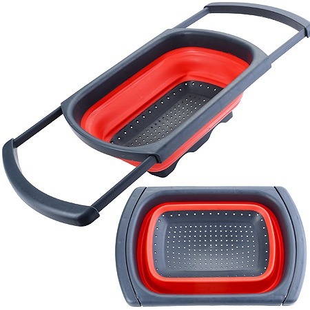 Фото Дуршлаг с выдвижными ручками MAYER BOCH (31488) - интернет-магазин МегаТерем в Москве