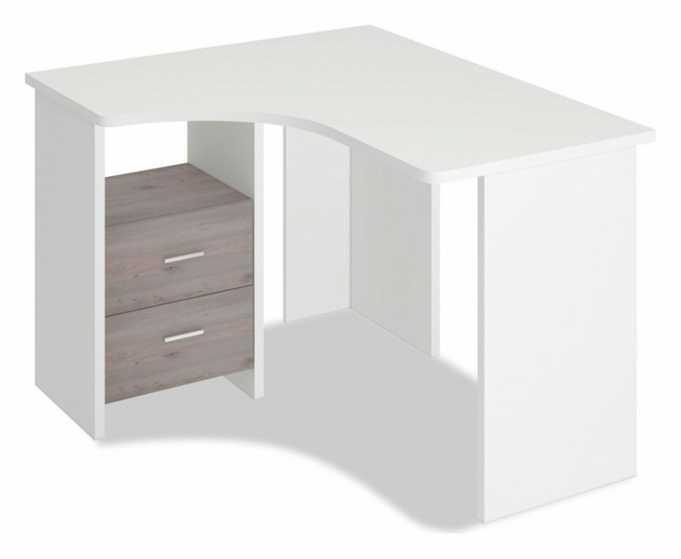 Фото Стол письменный Домино Лайт СКЛ-Угл 120 MER_SKL-Ugl120_BEN_LEV - интернет-магазин МегаТерем в Москве