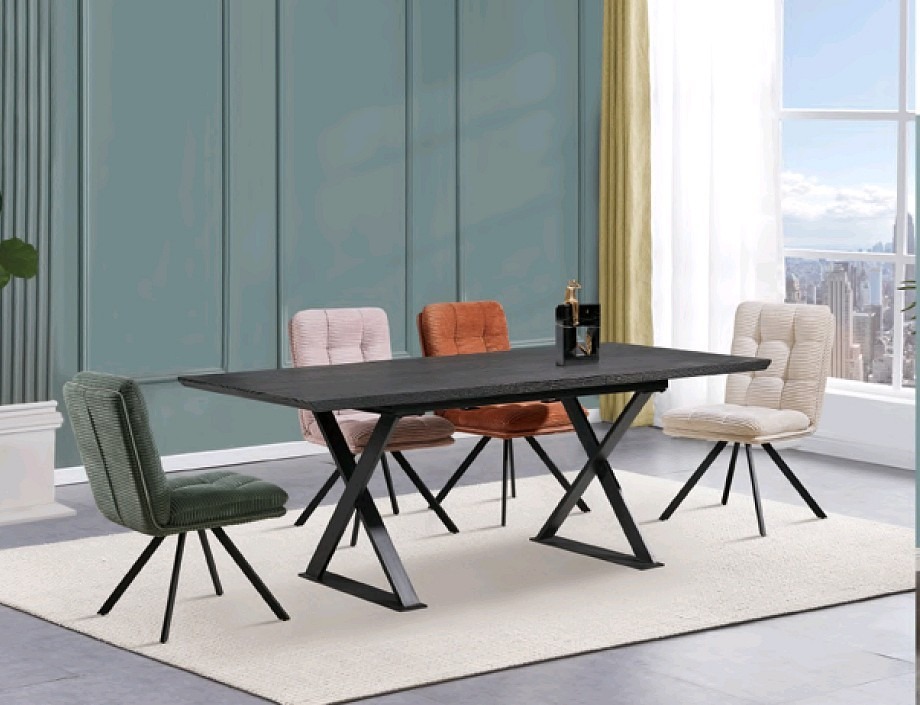 Фото Стол обеденный Enclave Enchantment HSBI_DT2307_black - интернет-магазин МегаТерем в Москве