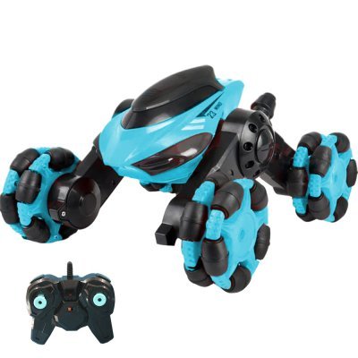 Радиоуправляемая синяя трюк...