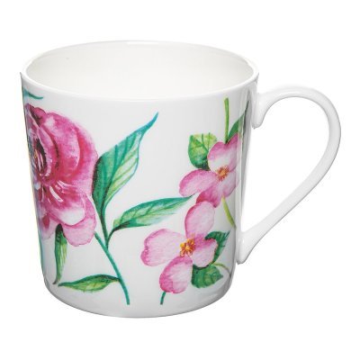 Rose of England Кружка Розовый с голубой птицей DOR.WR.1