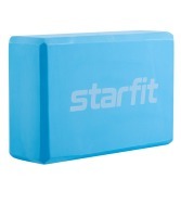 Блок для йоги Starfit YB-200 EVA, синий пастель (2113199)