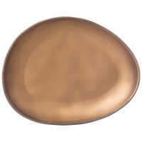 Тарелка десертная bronco "bronze" 19,5*15,5*2 см (474-189) 