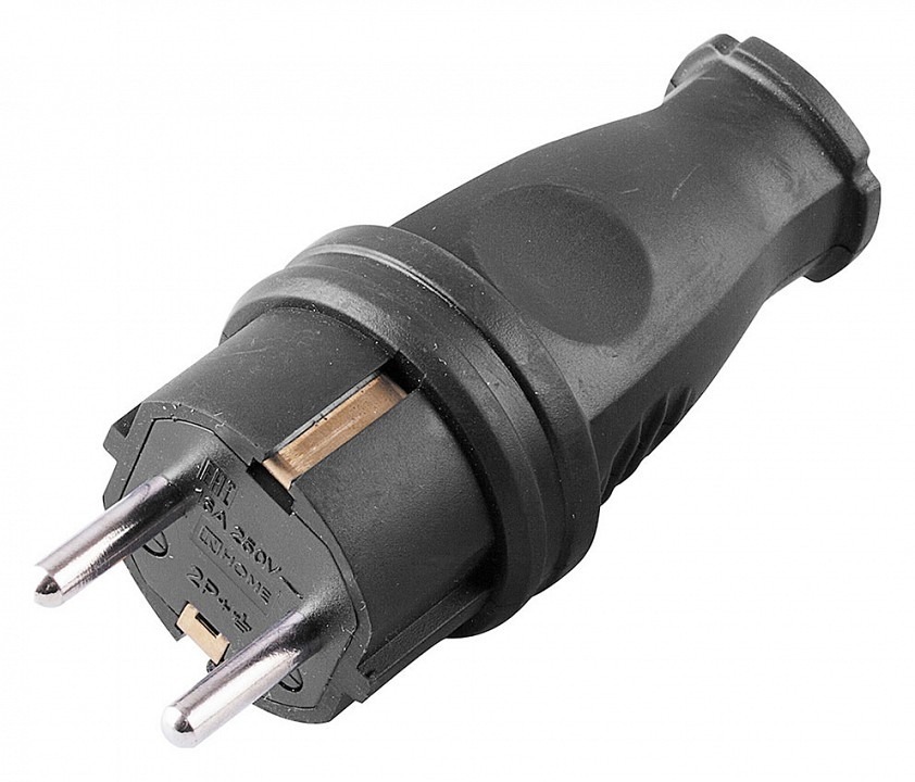 Фото Вилка прямая с заземлением Stekker Одри 32748 FE_32748 - интернет-магазин МегаТерем в Москве