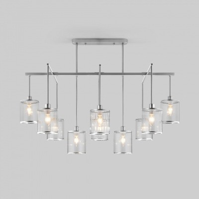 Люстра на штанге Eurosvet Inari 60144/10 хром EV_a061948