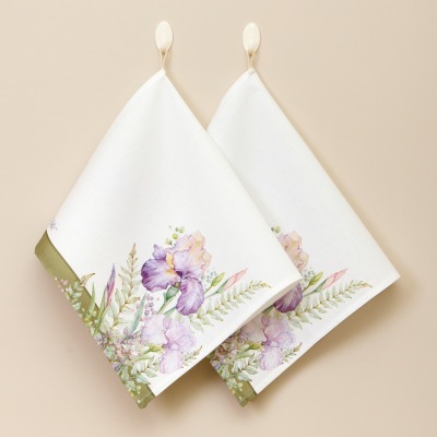 Набор полотенец из 2 шт ири...