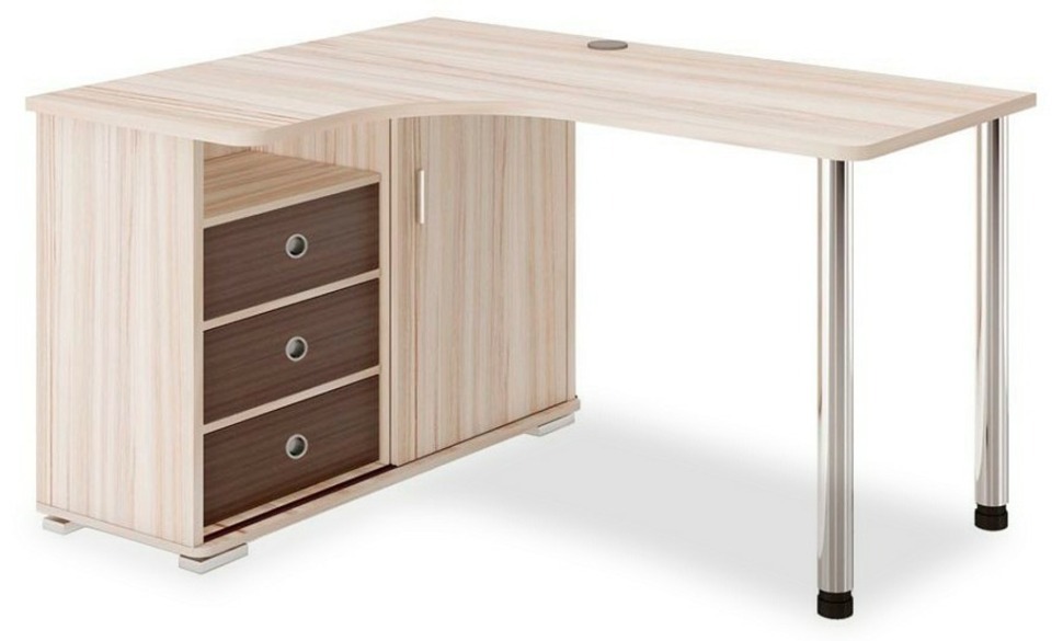 Фото Стол письменный СР-145СМ MER_SR-145SM_KSHK-LEV - интернет-магазин МегаТерем в Москве