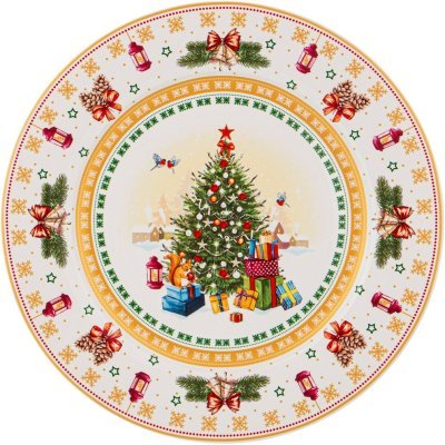 Тарелка обеденная lefard "елка" 27 см (85-1606) 