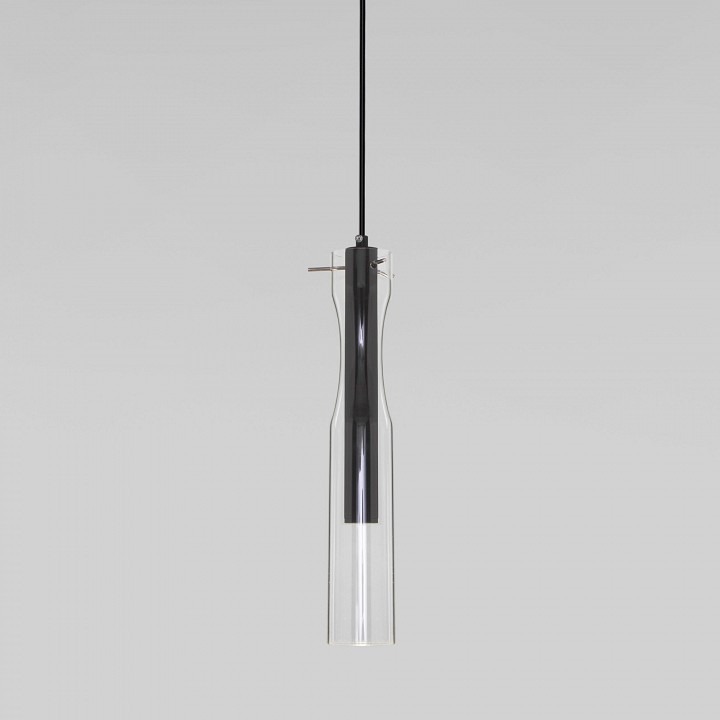 Фото Подвесной светильник Eurosvet Swan 50254/1 LED черный EV_a063280 - интернет-магазин МегаТерем в Москве