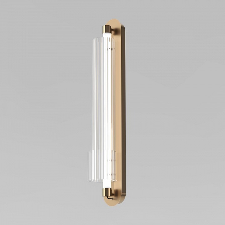 Фото Накладной светильник Eurosvet  303071 LED латунь EV_a071602 - интернет-магазин МегаТерем в Москве