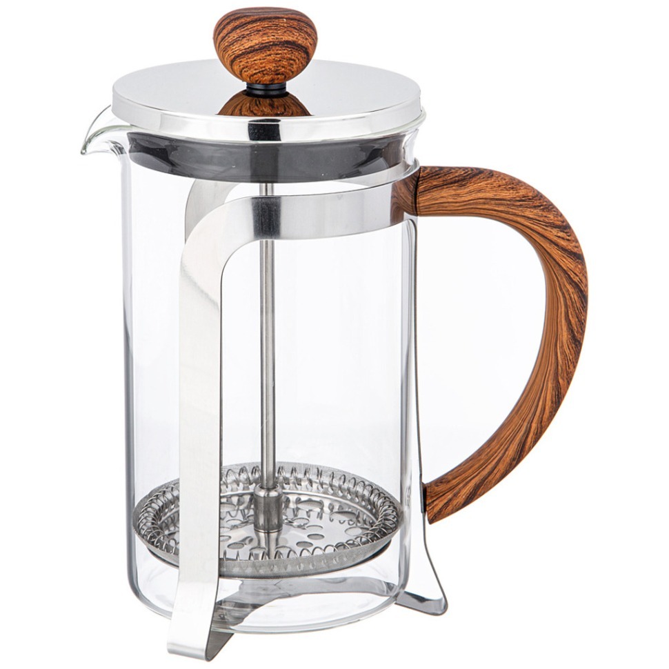 Фото Френч-пресс agness 600 мл (894-543)  - интернет-магазин МегаТерем в Москве