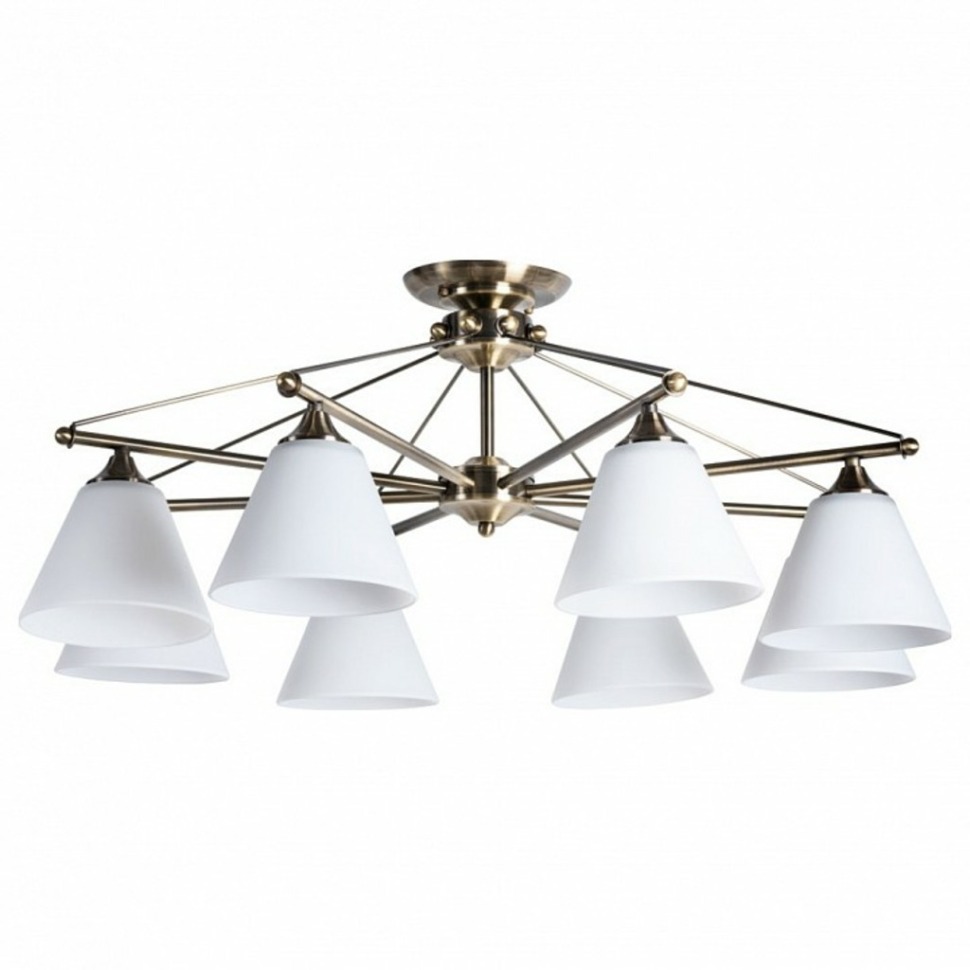 Фото Потолочная люстра Arte Lamp Copter A3208PL-8AB AR_A3208PL-8AB - интернет-магазин МегаТерем в Москве