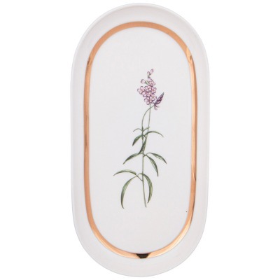 Блюдо овальное lefard grass...