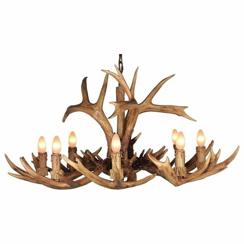 Фото Подвесная люстра Omnilux Loureiro OML-52003-08 OM_OML-52003-08 - интернет-магазин МегаТерем в Москве