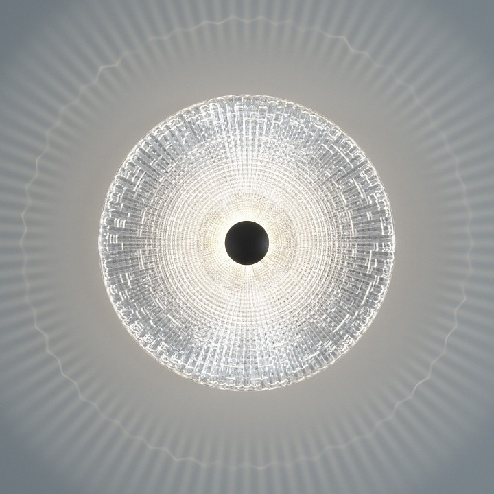 Фото Накладной светильник Eurosvet Titania 40033/1 LED черный EV_a070271 - интернет-магазин МегаТерем в Москве