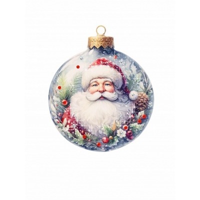 Новогодний шар Волшебные мгновения с кристаллами Swarovski (3126)