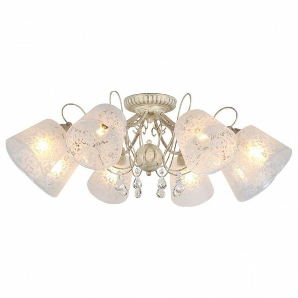 Фото Потолочная люстра Omnilux Orune OML-53007-08 OM_OML-53007-08 - интернет-магазин МегаТерем в Москве