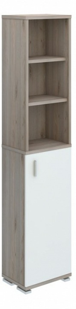 Фото Стеллаж комбинированный Домино нельсон ПУ-20-2 MER_PU-20-2_NBE - интернет-магазин МегаТерем в Москве