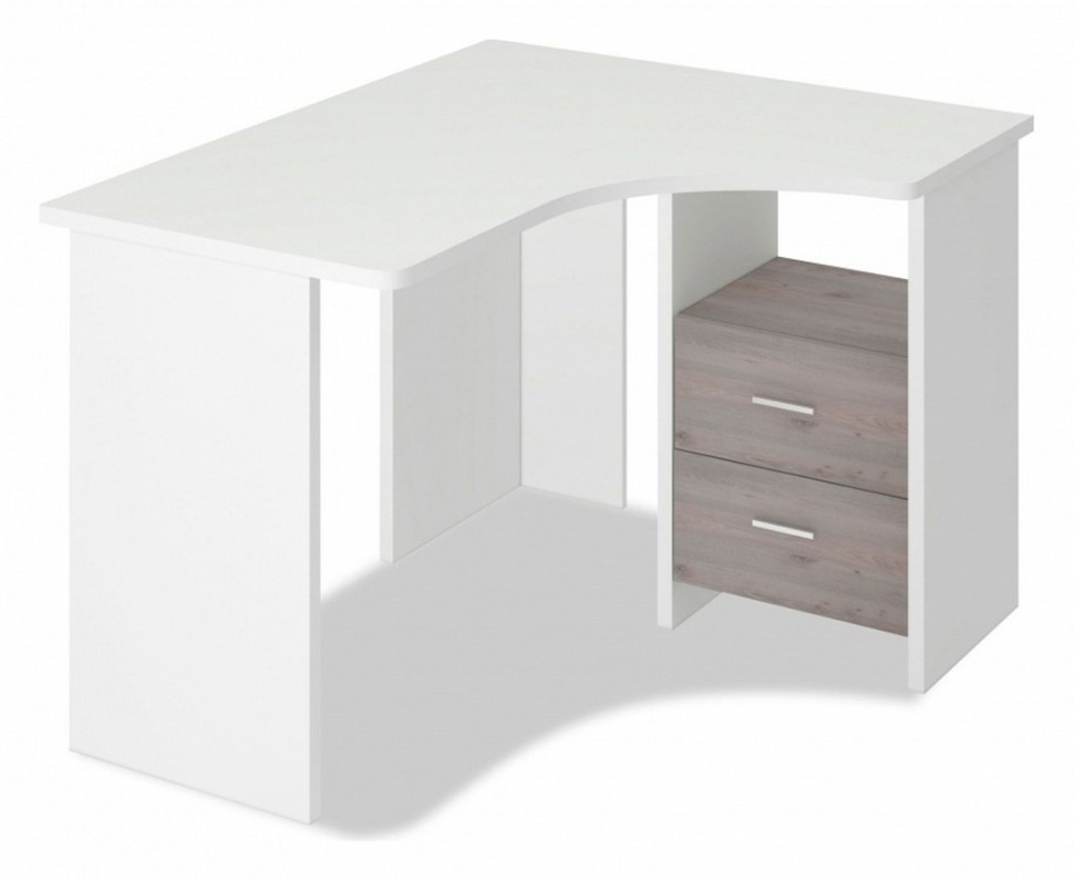 Фото Стол письменный Домино Лайт СКЛ-Угл 120 MER_SKL-Ugl120_BEN_PRAV - интернет-магазин МегаТерем в Москве