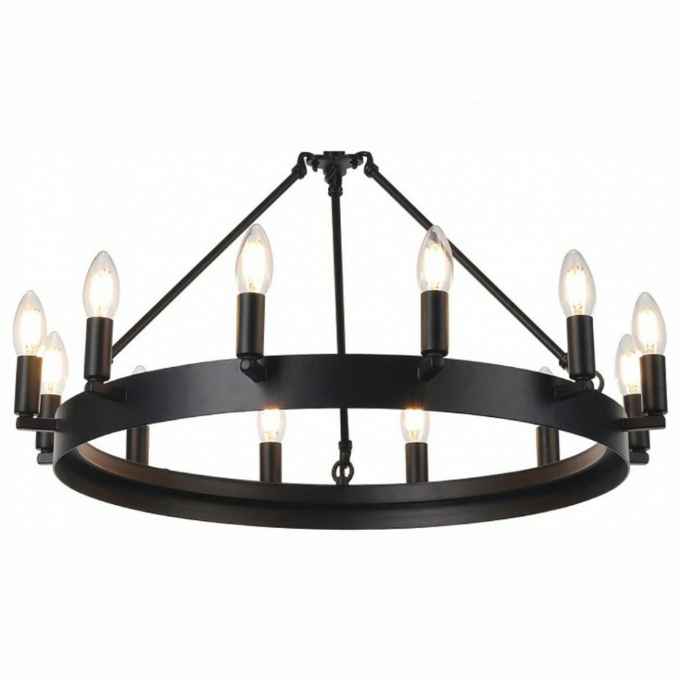 Фото Подвесная люстра Citilux Смитсон CL470112 - интернет-магазин МегаТерем в Москве