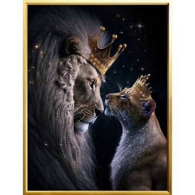 Картина КОРОЛЕВСКИЕ ЛЕВ И Л...