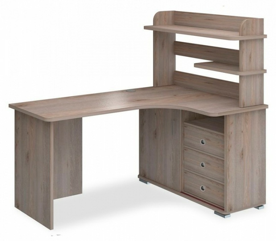 Фото Стол компьютерный Домино СР-145 MER_SR-145-N-PRAV-NOVYJ - интернет-магазин МегаТерем в Москве