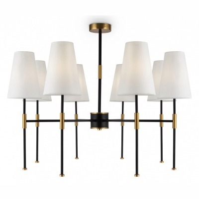 Люстра на штанге Freya Tida FR5196PL-08BBS MY_FR5196PL-08BBS