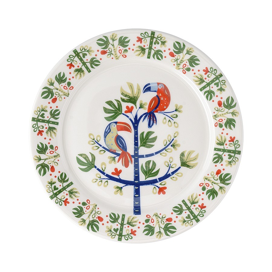Фото Тарелка toucan из коллекции birds of paradise, D18 см (76698) - интернет-магазин МегаТерем в Москве